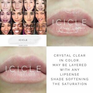 LipSense by SeneGence - Icicle (IRVINE Formula)